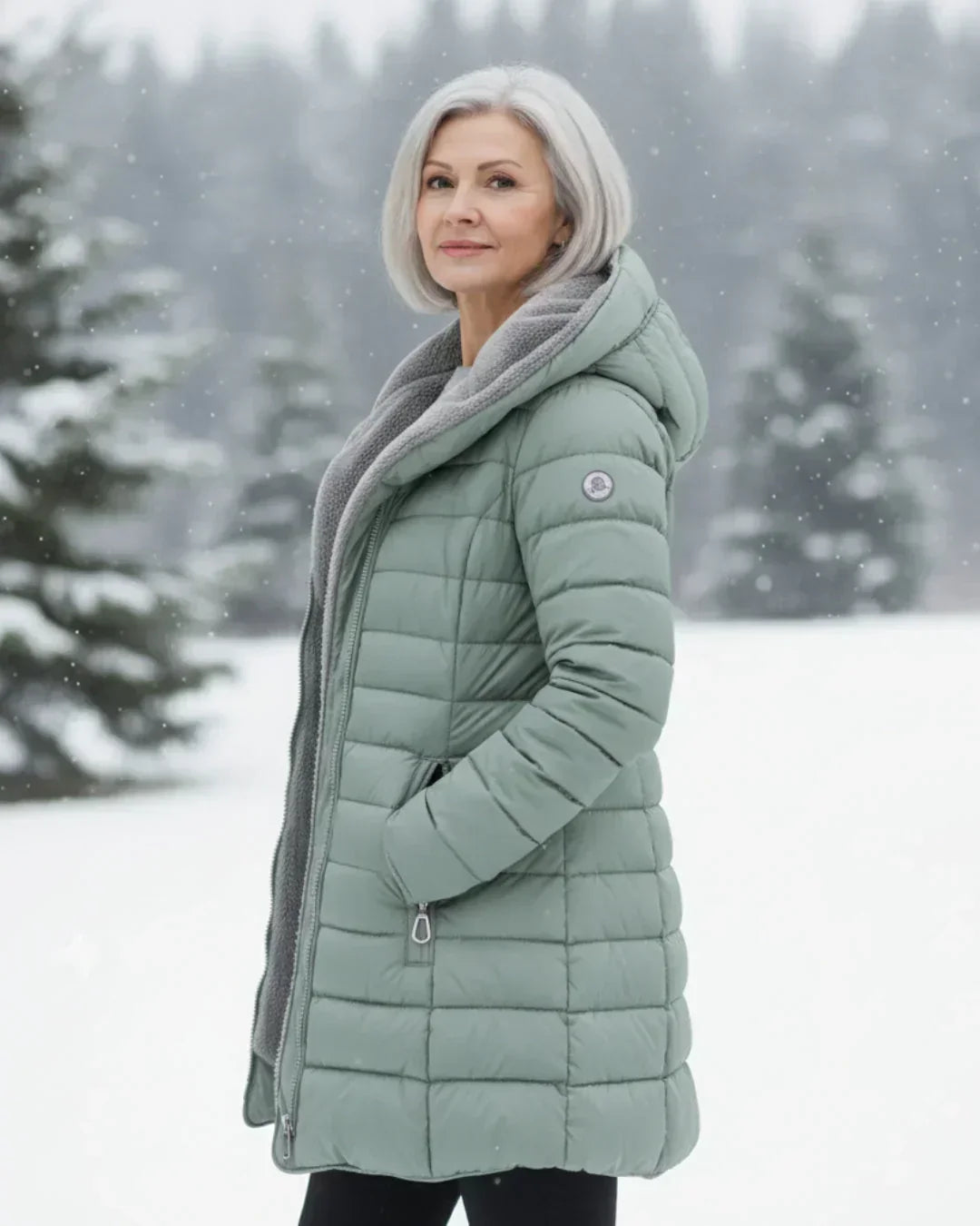 Georgina | Chaqueta de Invierno Acolchada