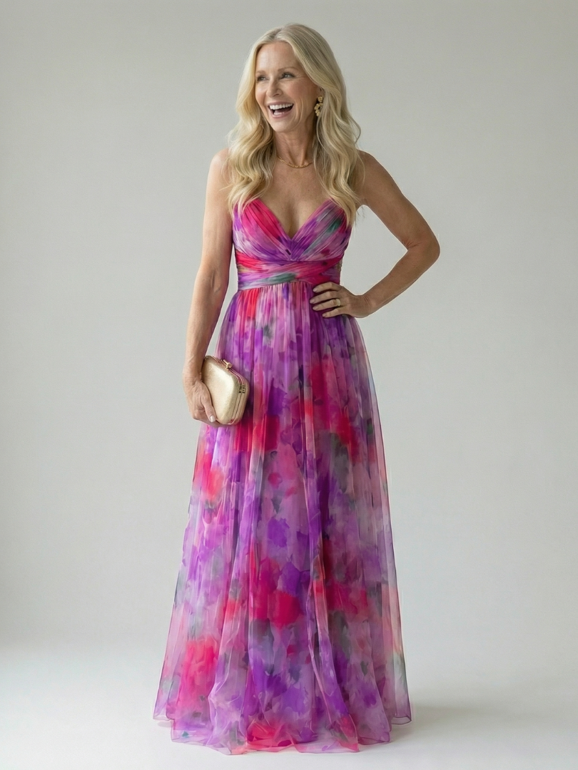 Marisol | Vestido Largo Cruzado Suave