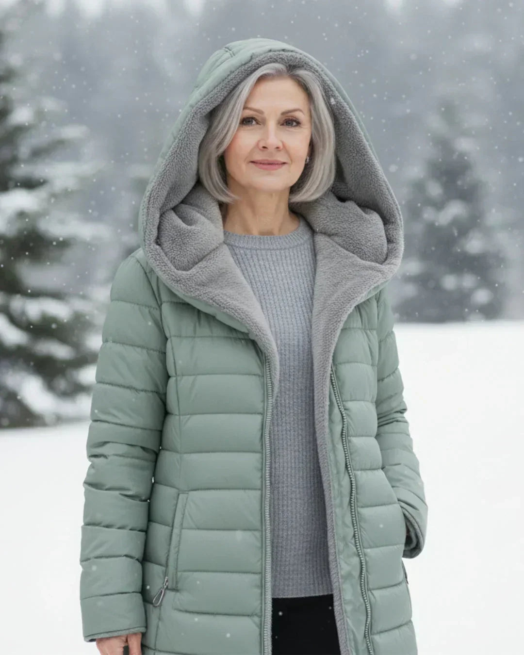 Georgina | Chaqueta de Invierno Acolchada
