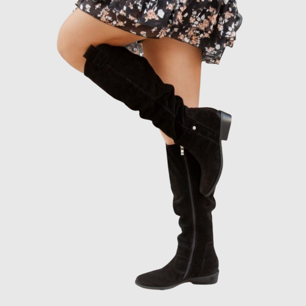 Noriel | Botas Altas de Piel Elegantes