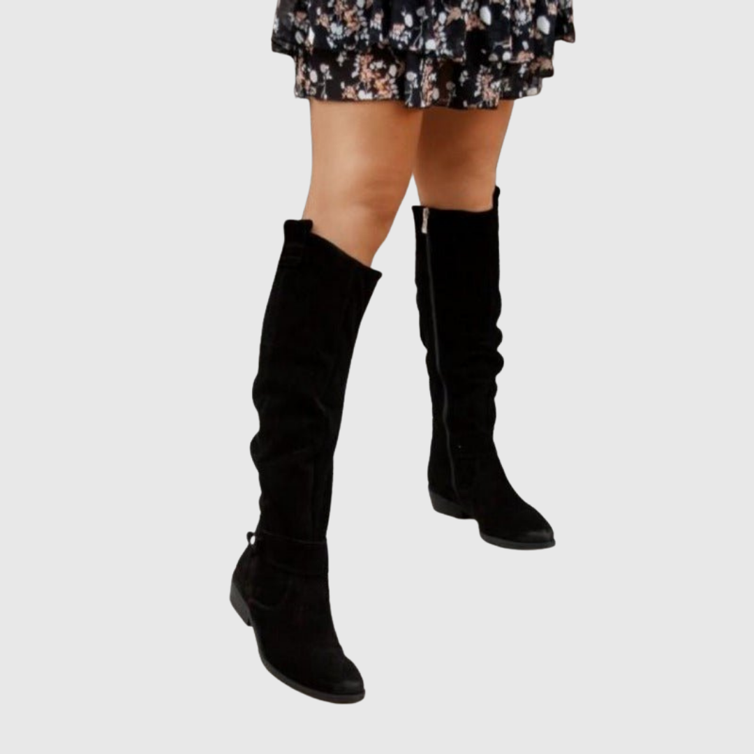 Noriel | Botas Altas de Piel Elegantes