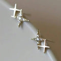 Pendientes de Estrella Brillante