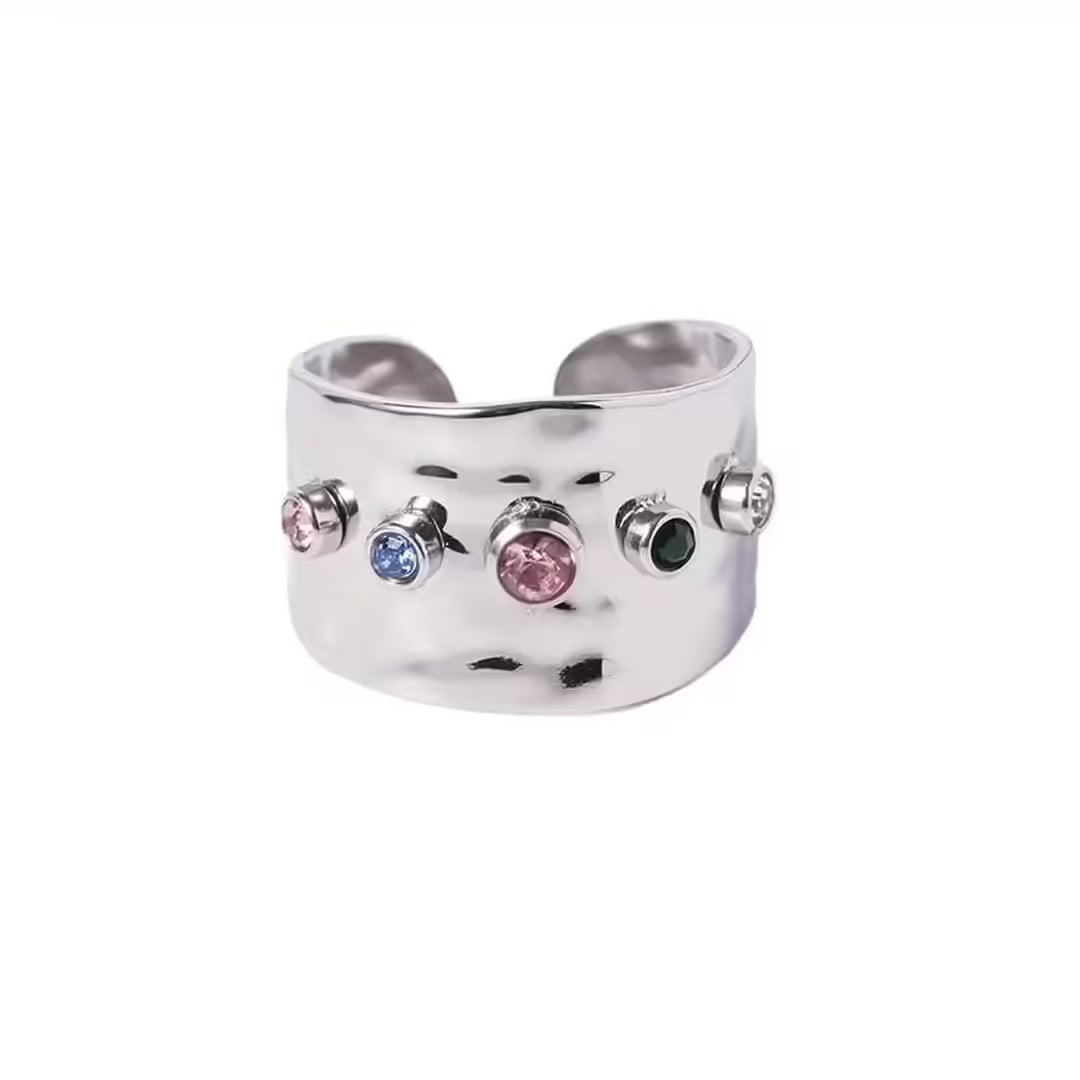 Anillo Vintage de Oro con Circonita Cúbica