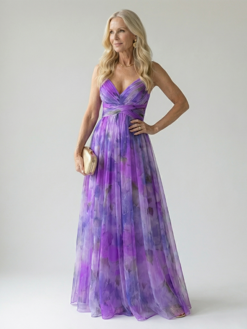 Marisol | Vestido Largo Cruzado Suave