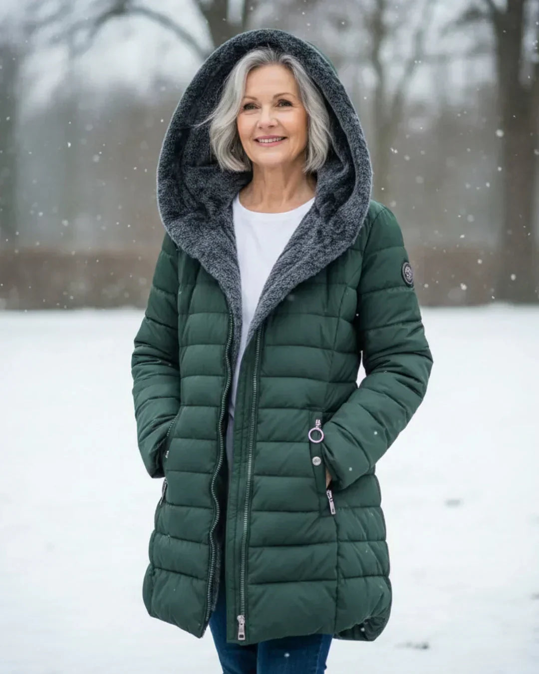 Georgina | Chaqueta de Invierno Acolchada
