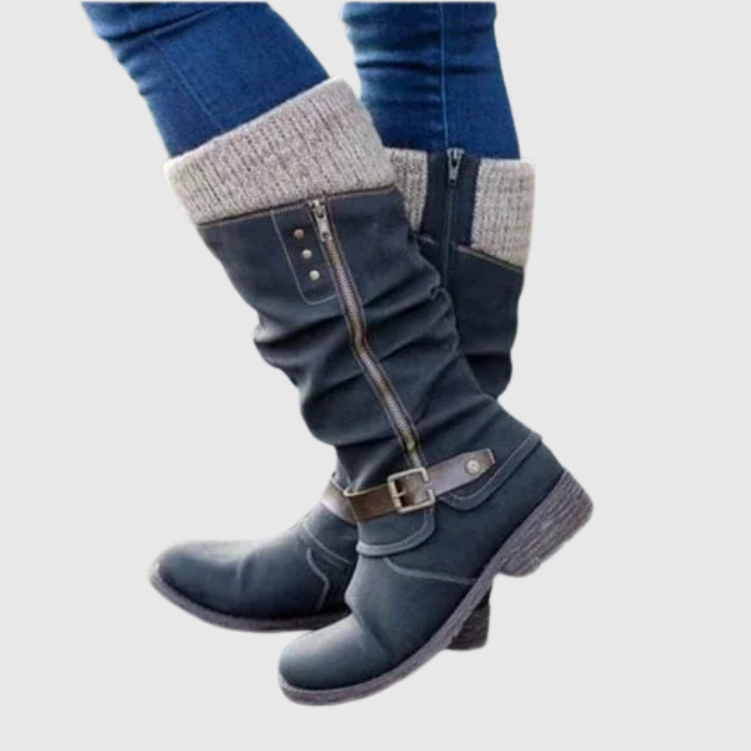 Thessara | Botas de Piel Ortopédicas
