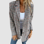 Blazer de invierno elegante de cuadros Isabel™