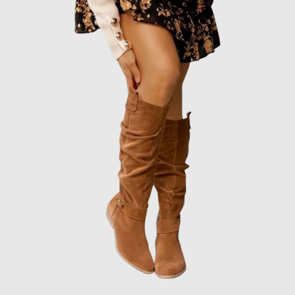 Noriel | Botas Altas de Piel Elegantes