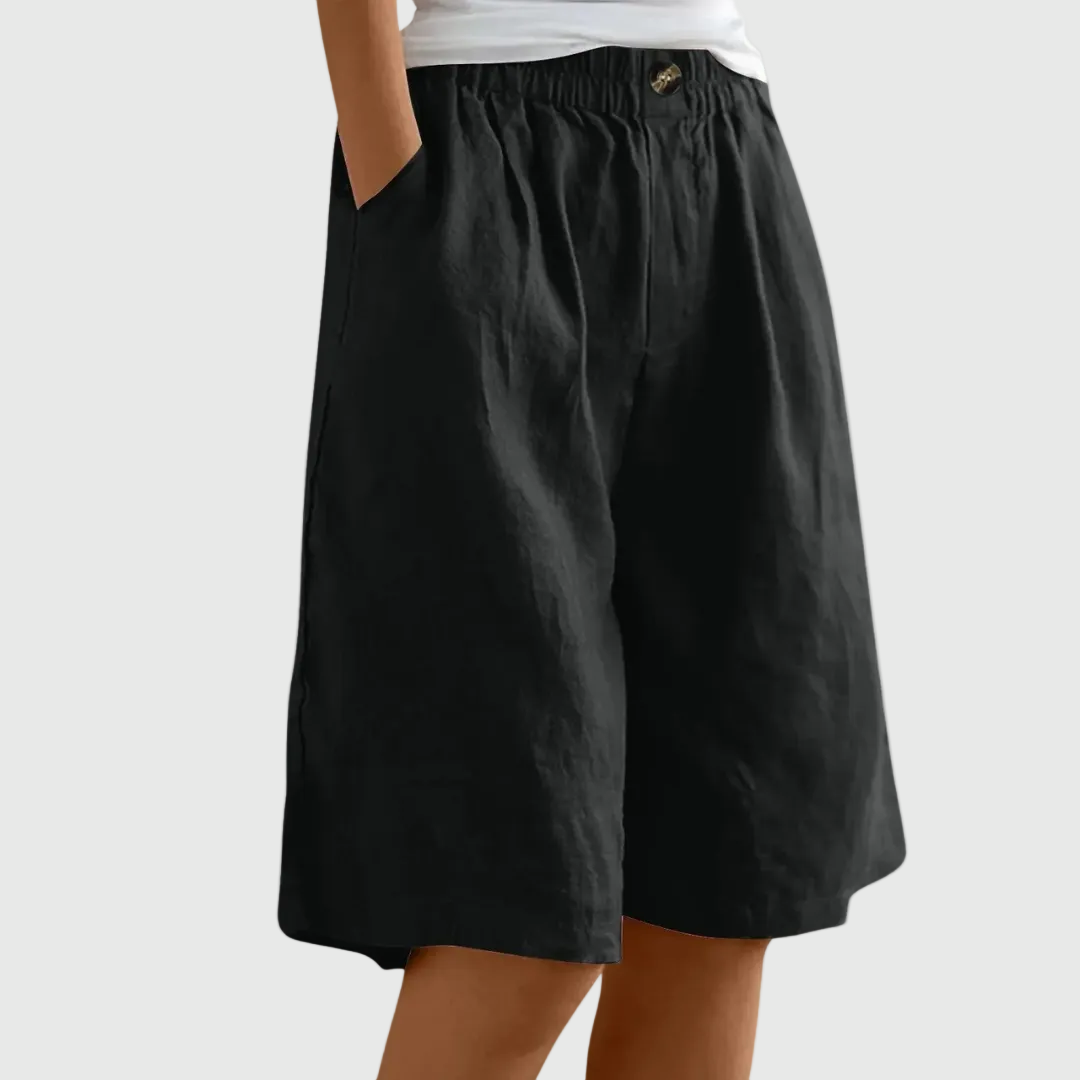 Skye | Shorts Holgados con Cintura Elástica