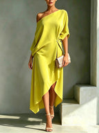 Amelia | Vestido Asimétrico Sofisticado