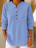 Neva™ | Túnica henley con botones