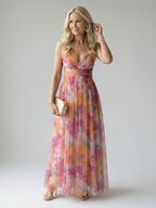 Marisol | Vestido Largo Cruzado Suave