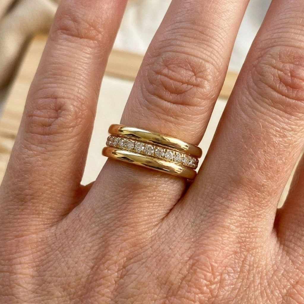 Anillo de Alianza Conjunto Chloe
