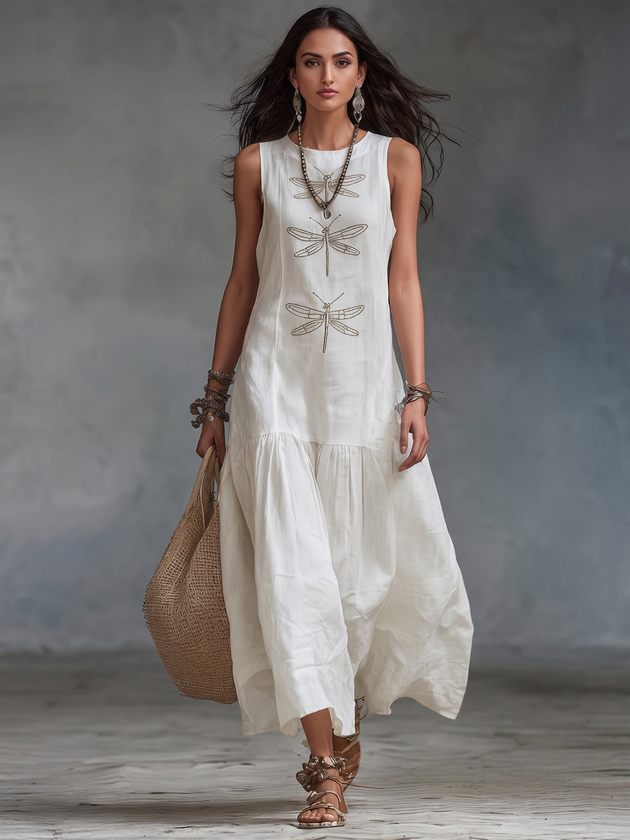 Willow | Vestido Maxi sin Mangas