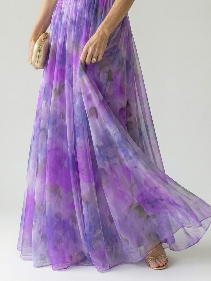 Marisol | Vestido Largo Cruzado Suave