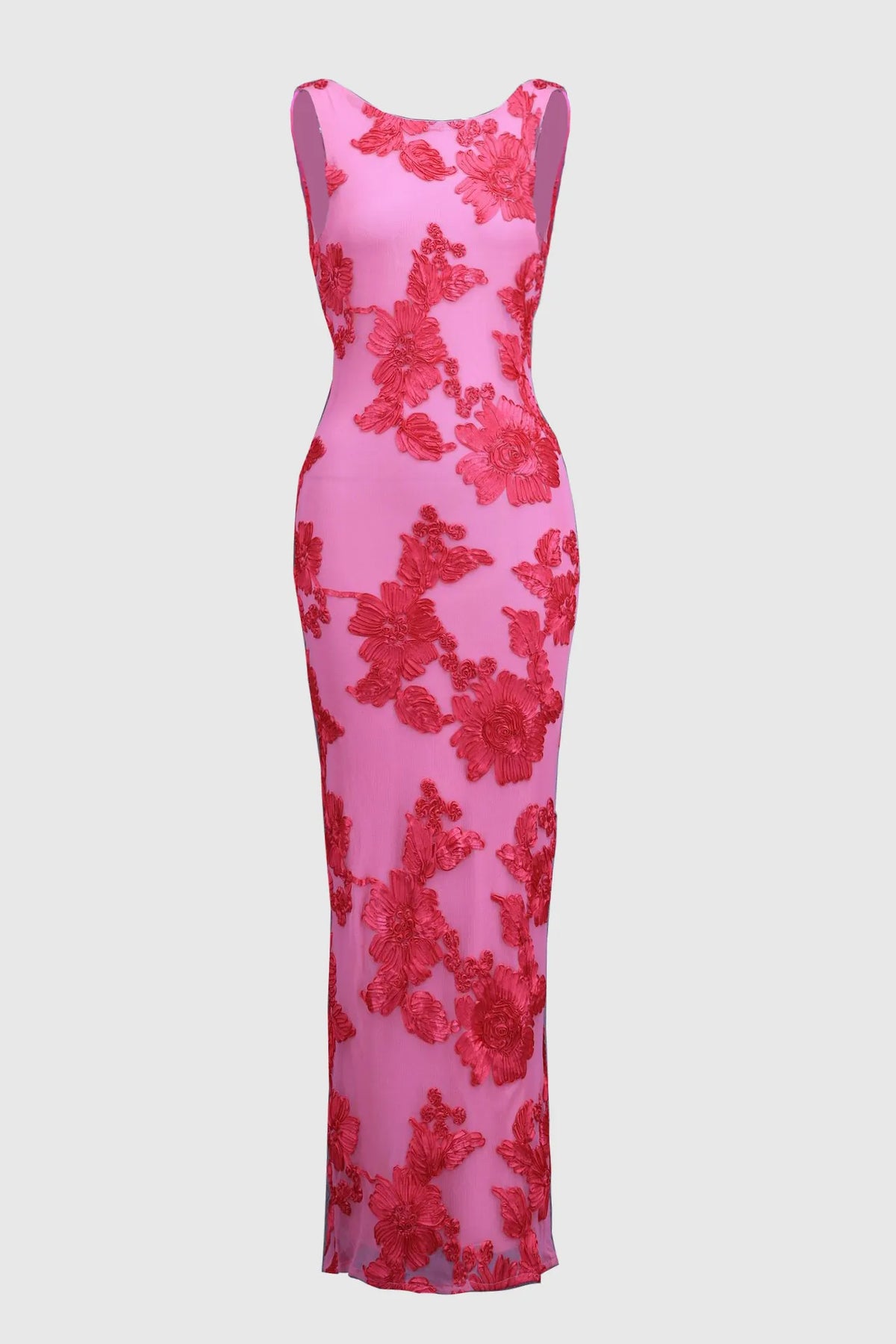 Elegante vestido largo de invitada de boda para fiesta y ceremonia | Largo