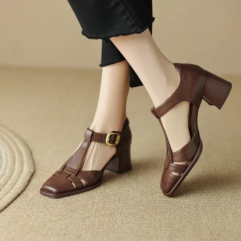 BELLIORA | SANDALIAS DE VERANO CON PUNTERA CUADRADA