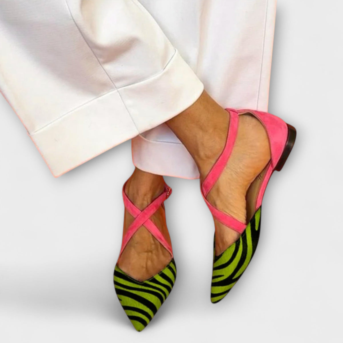 Gabrielle - Mocasines con Detalle de Tira