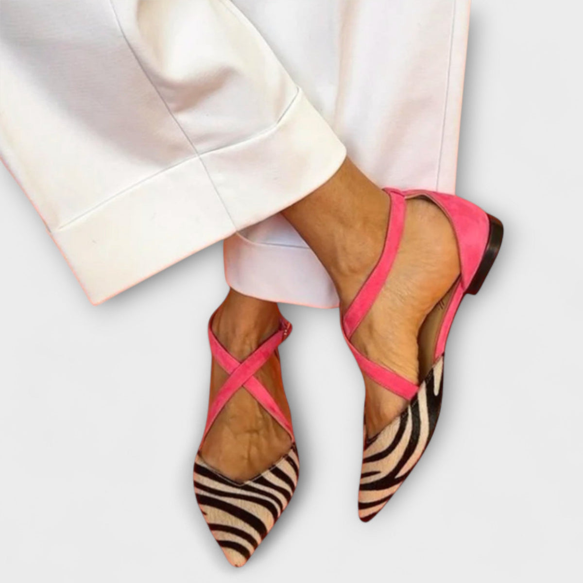 Gabrielle - Mocasines con Detalle de Tira
