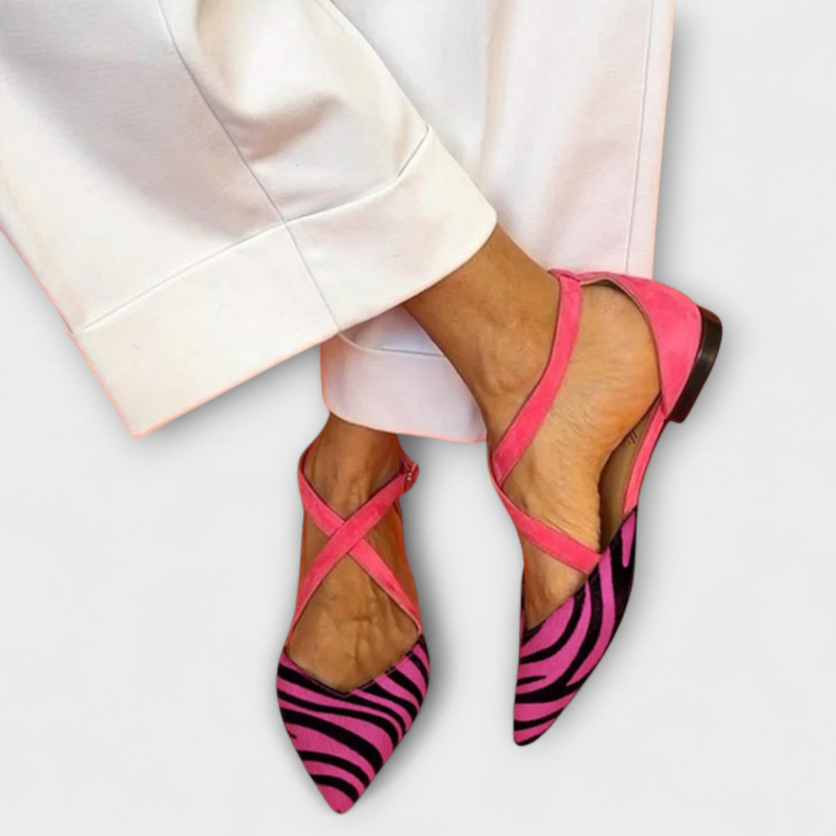 Gabrielle - Mocasines con Detalle de Tira