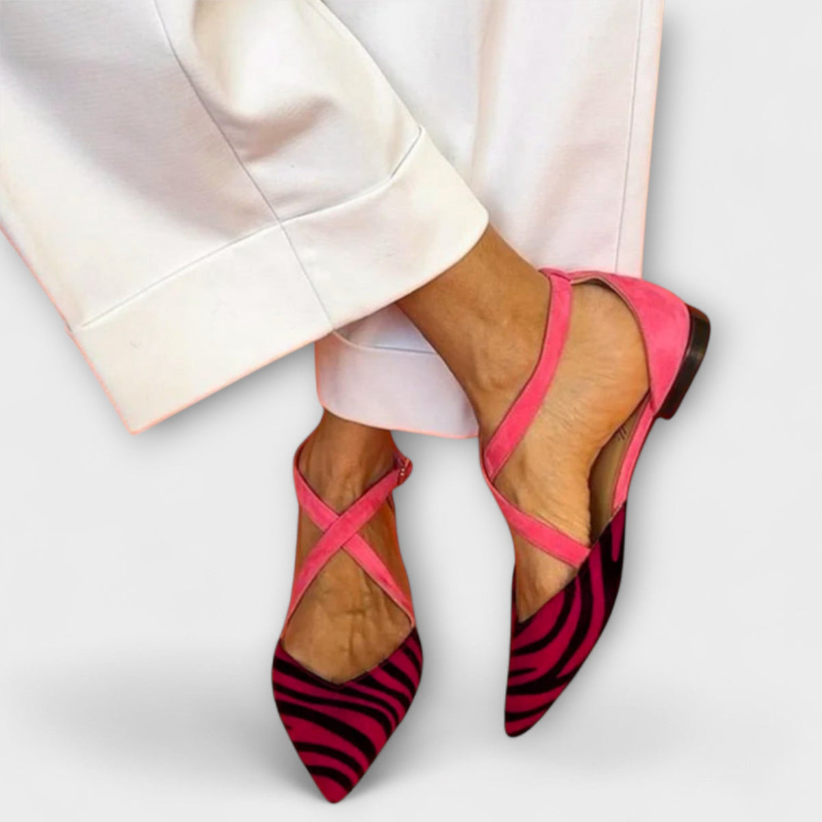 Gabrielle - Mocasines con Detalle de Tira