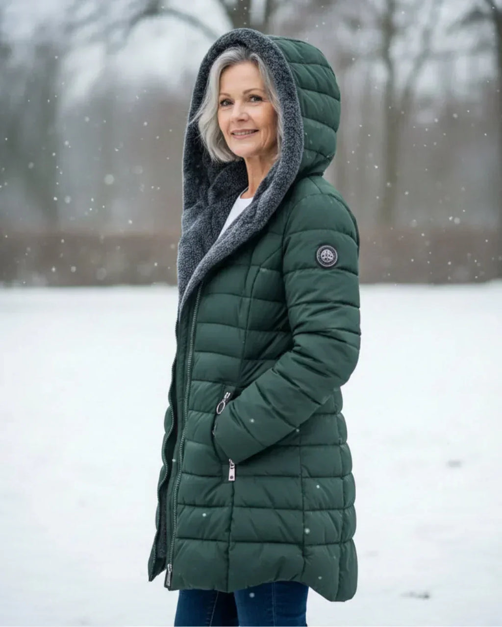 Georgina | Chaqueta de Invierno Acolchada