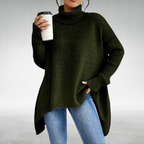 Jersey de cuello alto elegante Jana™