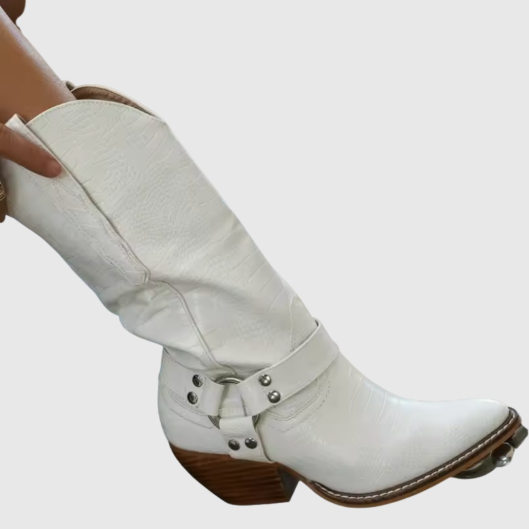 Fiorenne | Botas de Piel Cowboy de Lujo