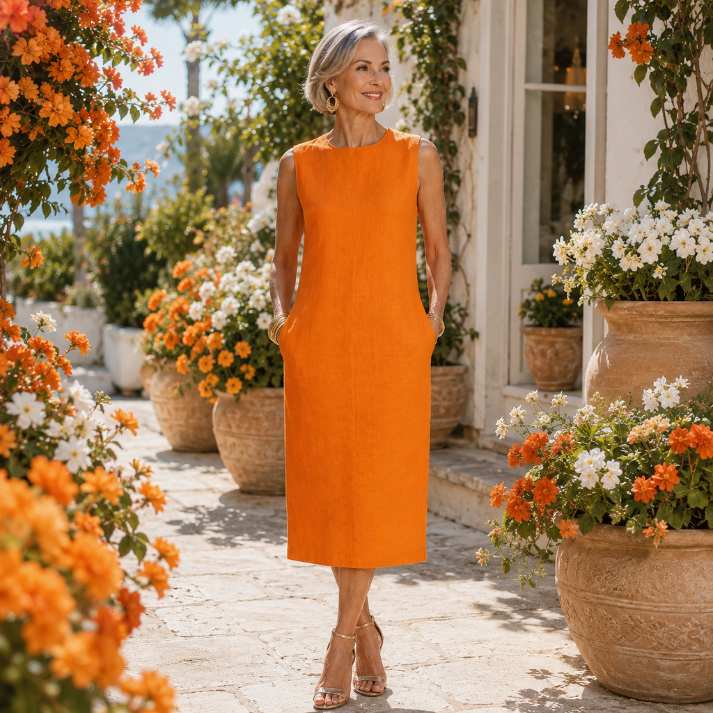 Clementine | Vestido Midi con Bolsillos