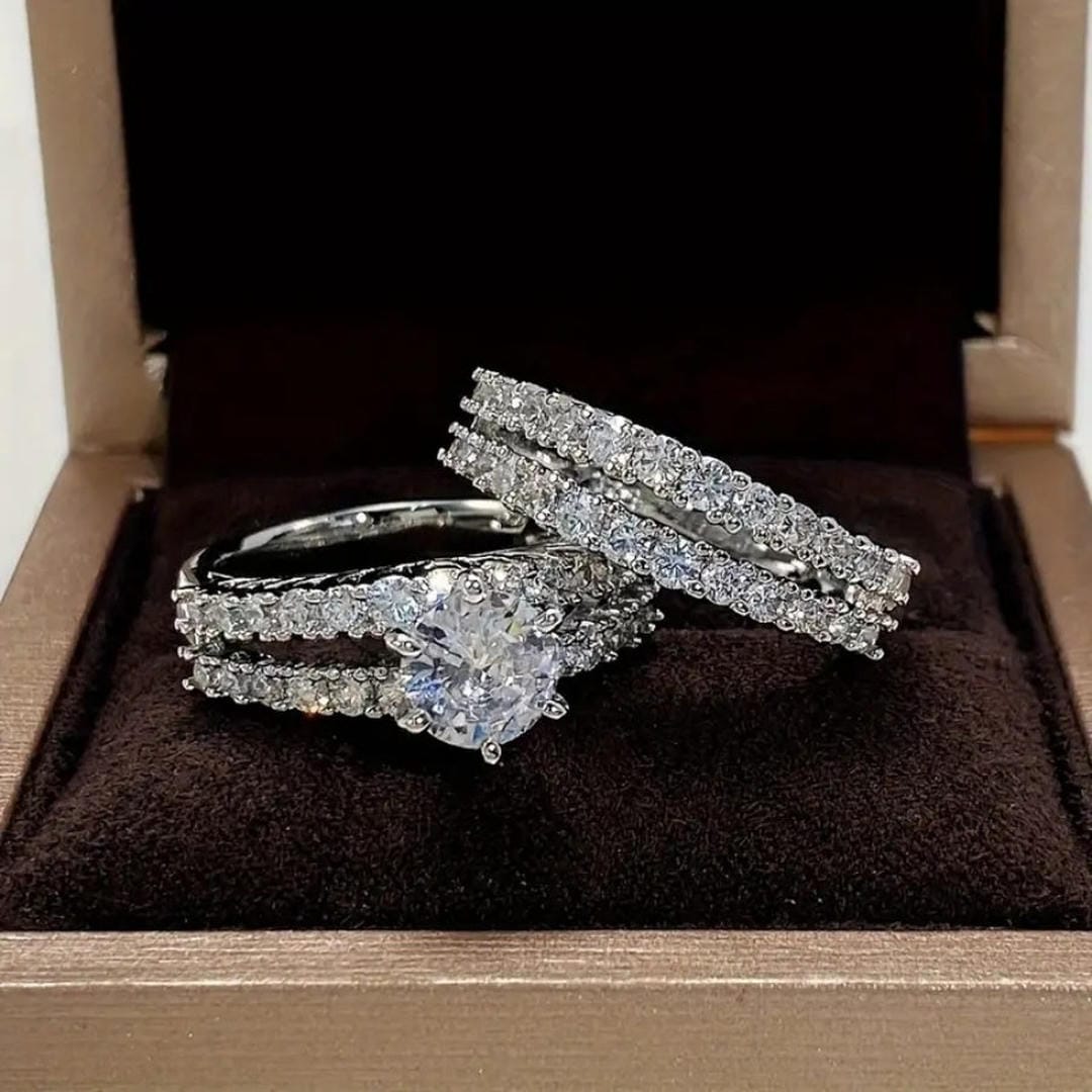 Set de Anillos de Halo Radiante