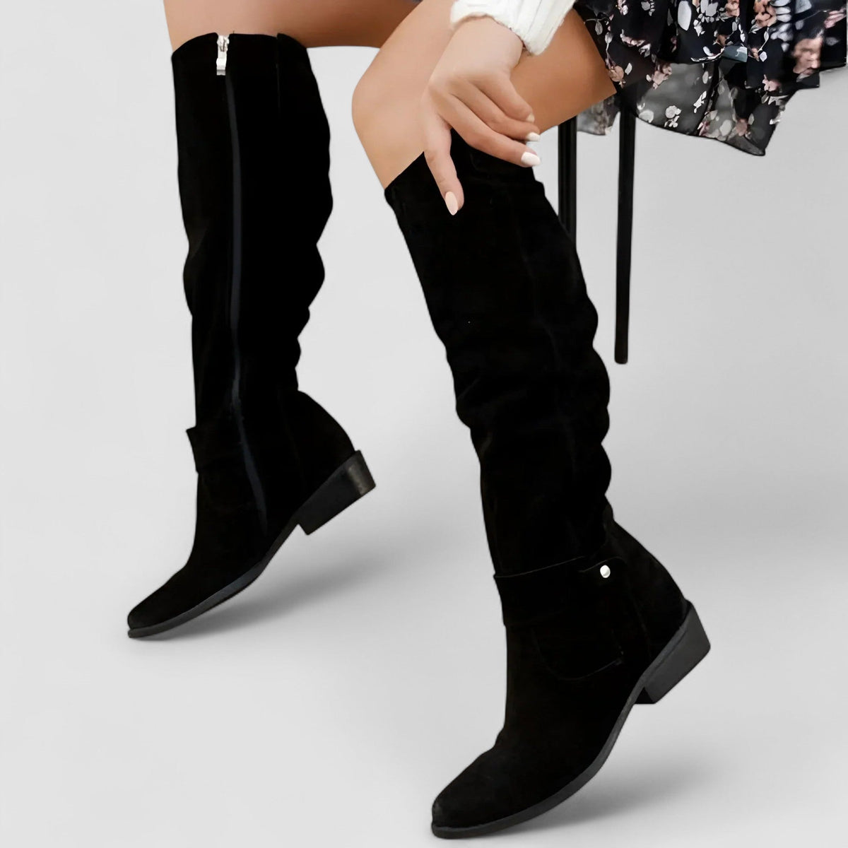Botas Altas de Ante Charlotte™