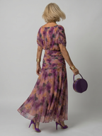 Verena | Vestido Midi Fluido Hombros al Descubierto