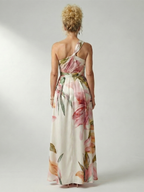 Amiel | Vestido Largo Floral Ligero