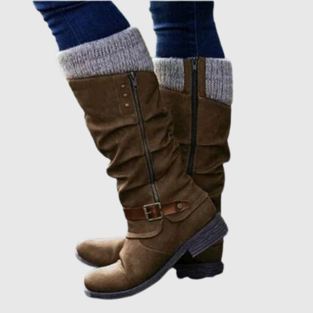 Thessara | Botas de Piel Ortopédicas