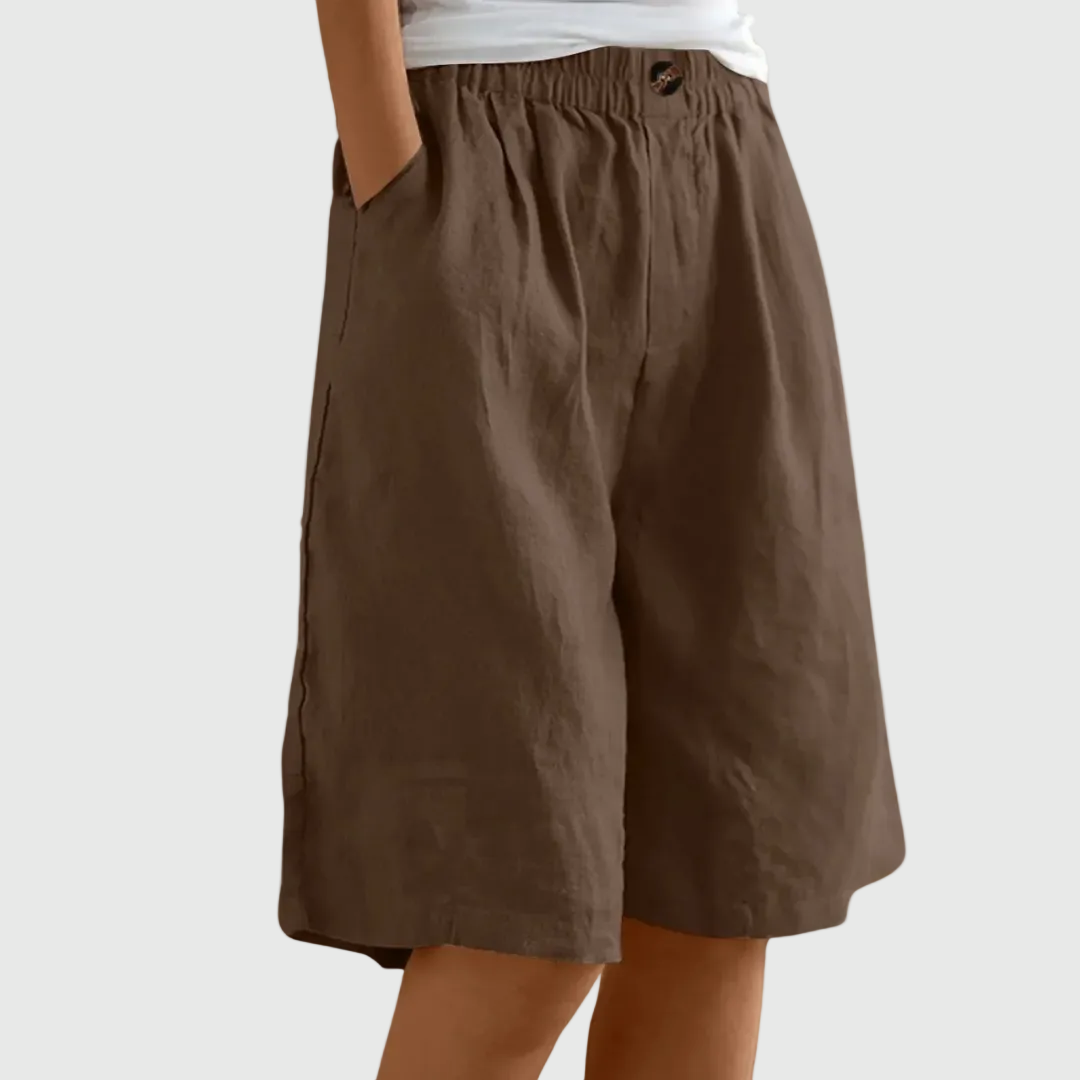 Skye | Shorts Holgados con Cintura Elástica