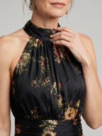 Sior | Vestido Midi Halter Estampado Floral