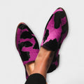 Serena - Mocasines Statement Estampado de Vaca