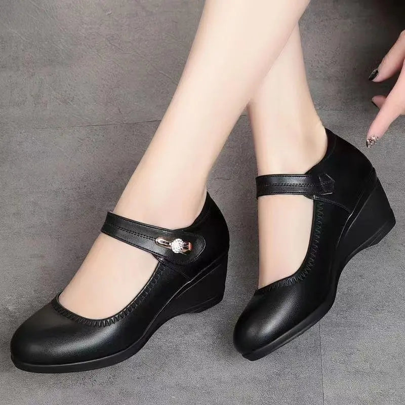 Lydia – Zapatos Cómodos de Tacón Medio y Estilo Elegante