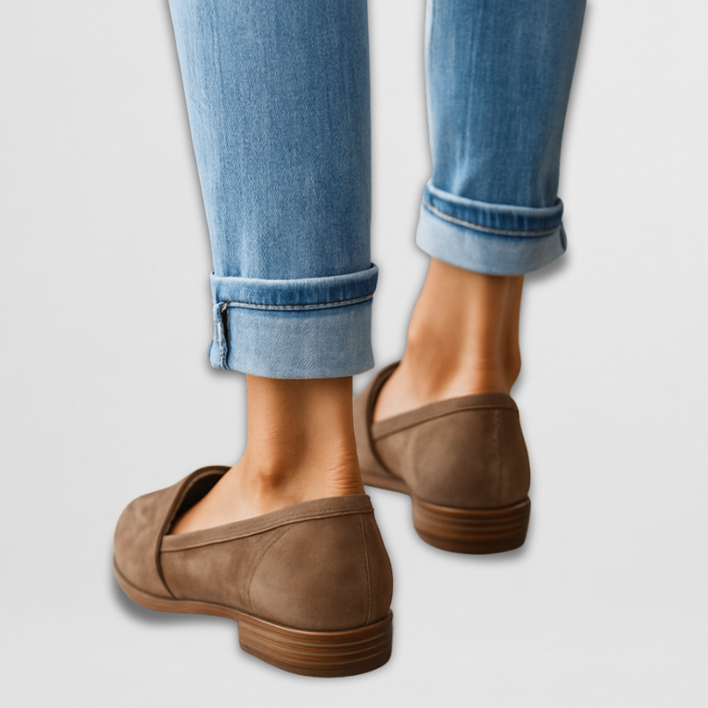 Margot - Mocasines de Ante Cómodos