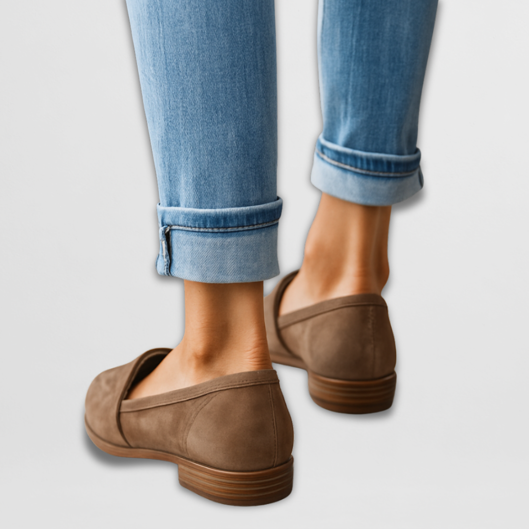 Margot - Mocasines de Ante Cómodos