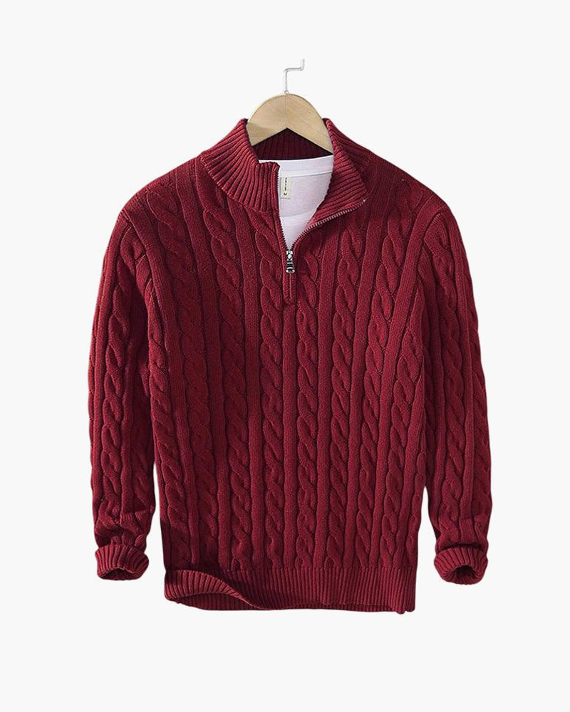 Jersey de Ochos con Media Cremallera Nolan™
