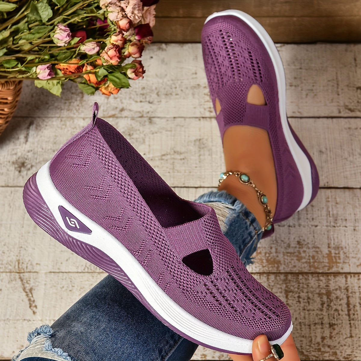Zapatos sin Cordones Blanche™ con Soporte