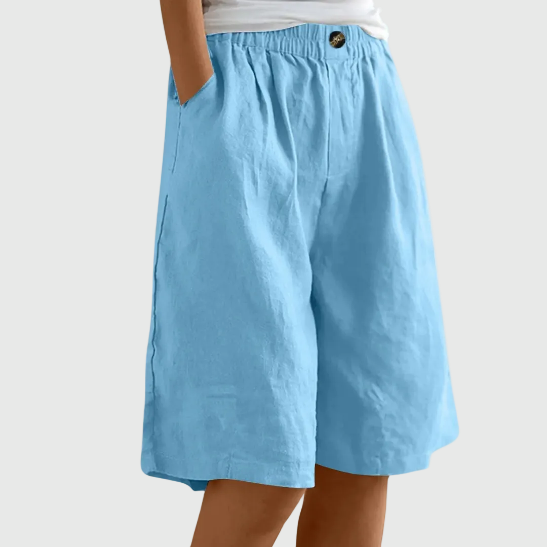 Skye | Shorts Holgados con Cintura Elástica