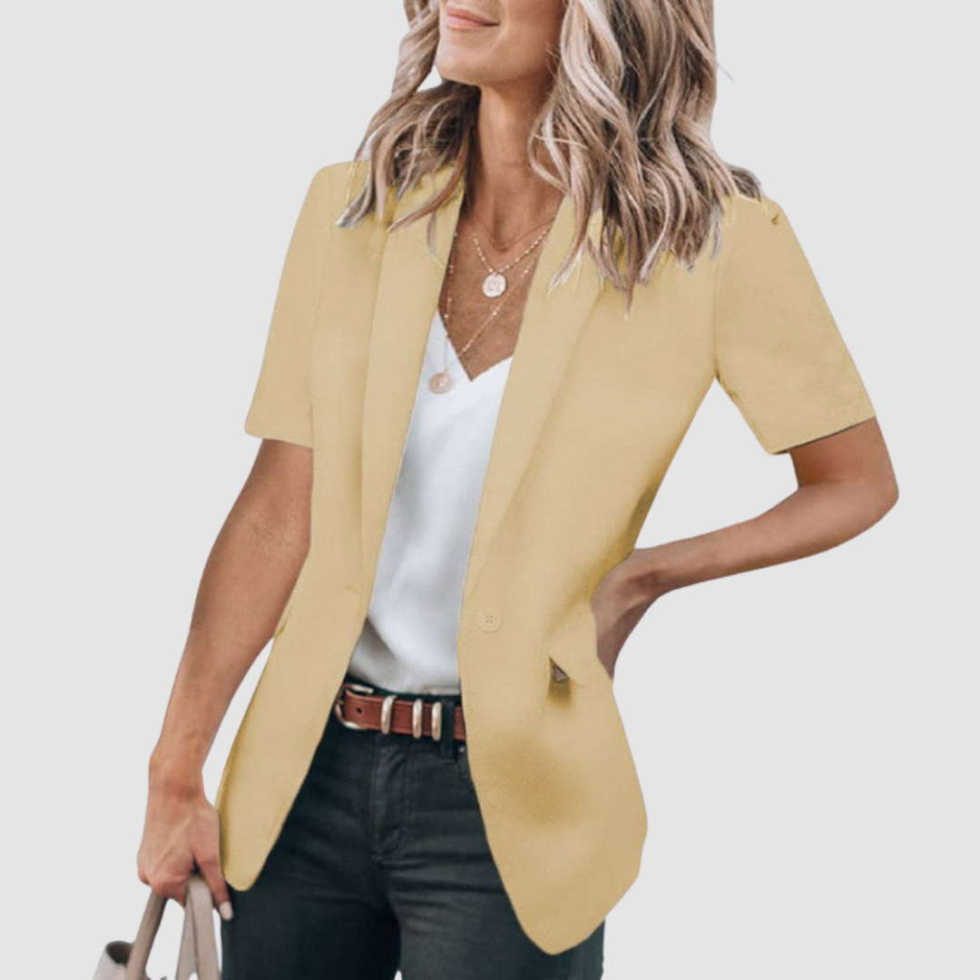 Blazer moderno de manga corta Dollie™