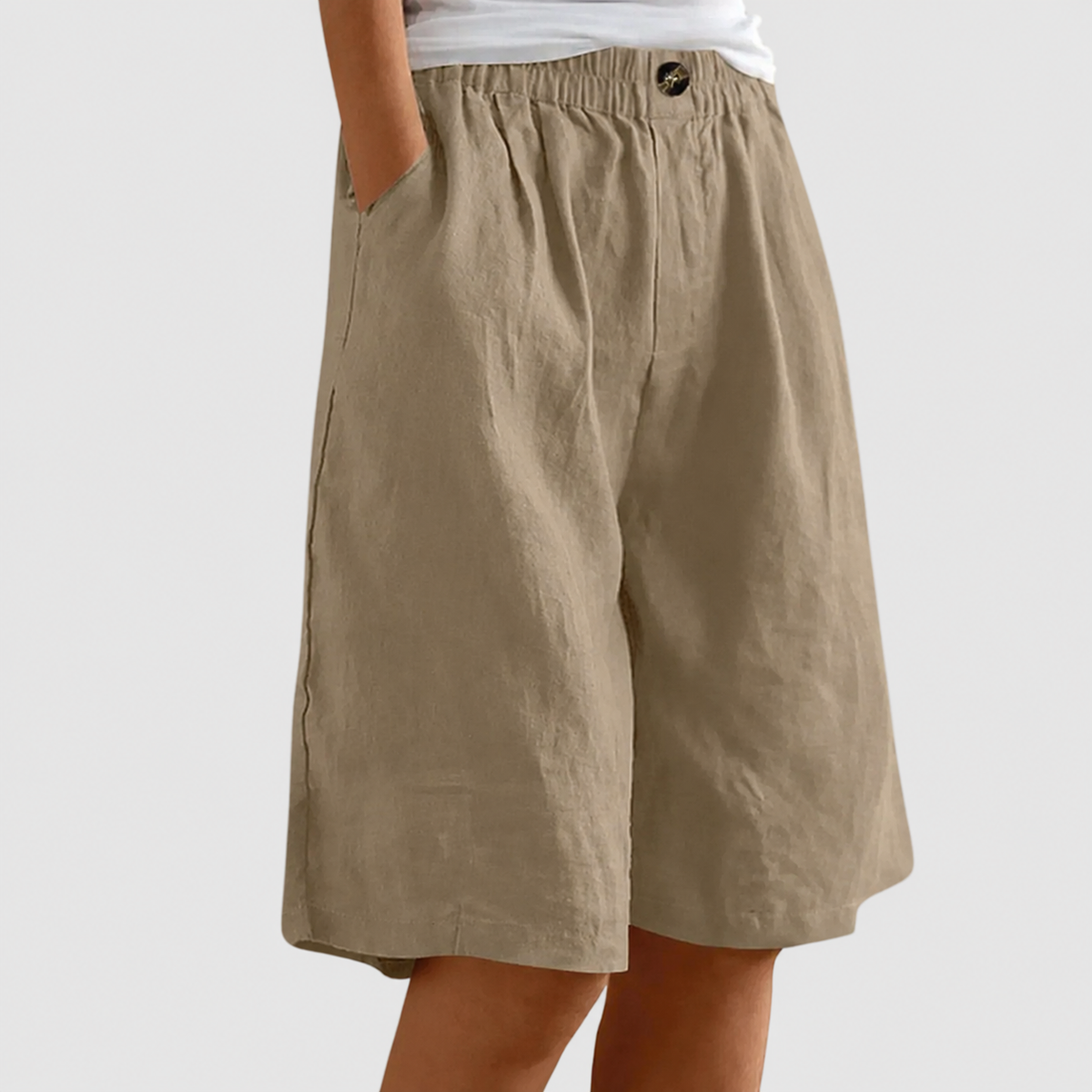 Skye | Shorts Holgados con Cintura Elástica