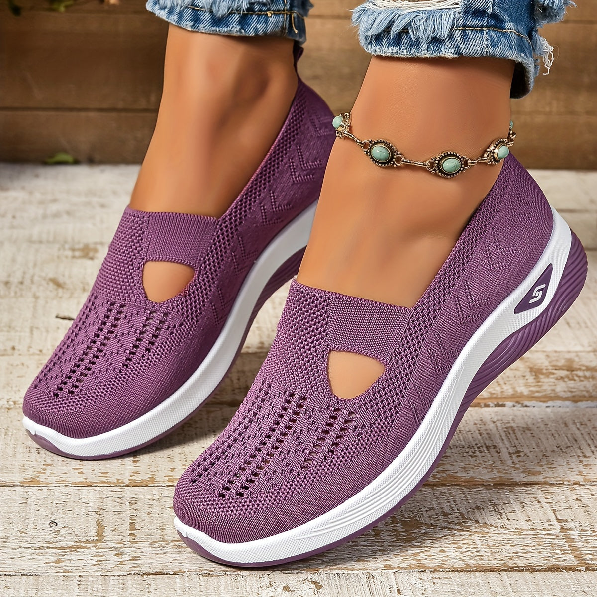 Zapatos sin Cordones Blanche™ con Soporte