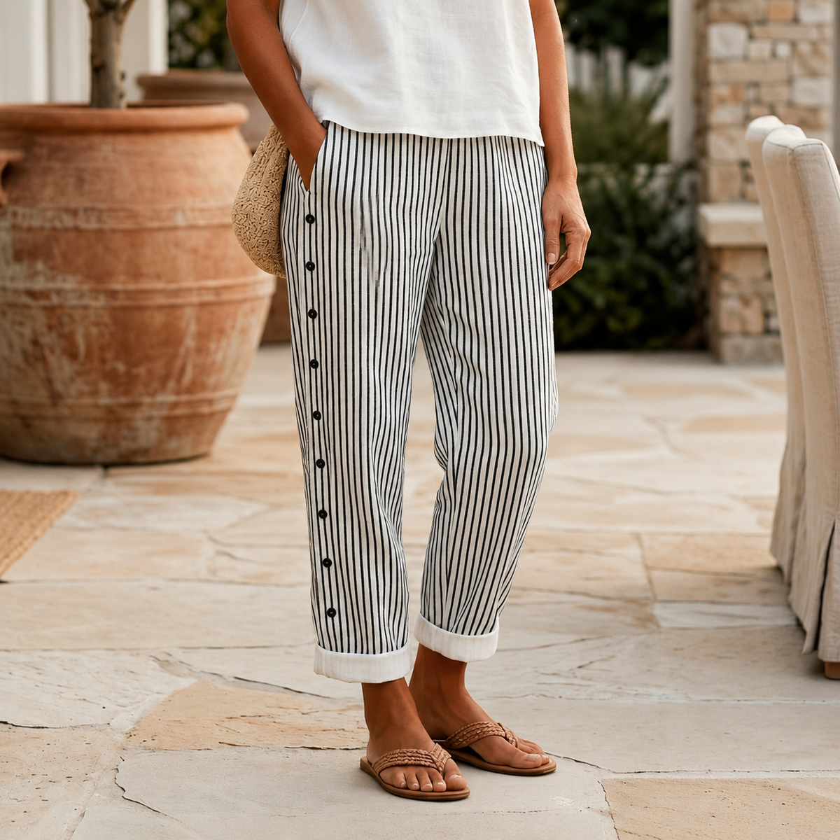 Lucia | Pantalón Ligero y Cómodo