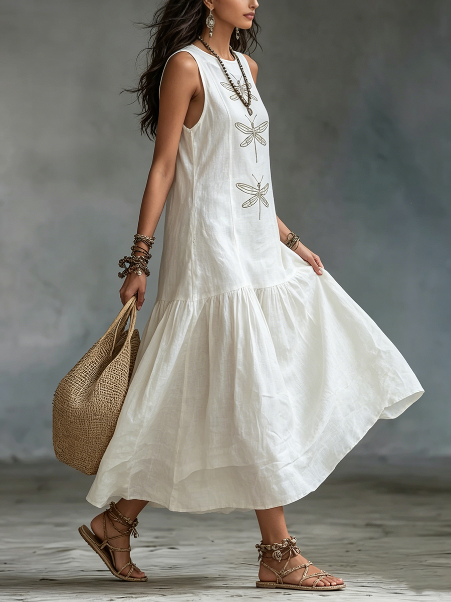 Willow | Vestido Maxi sin Mangas
