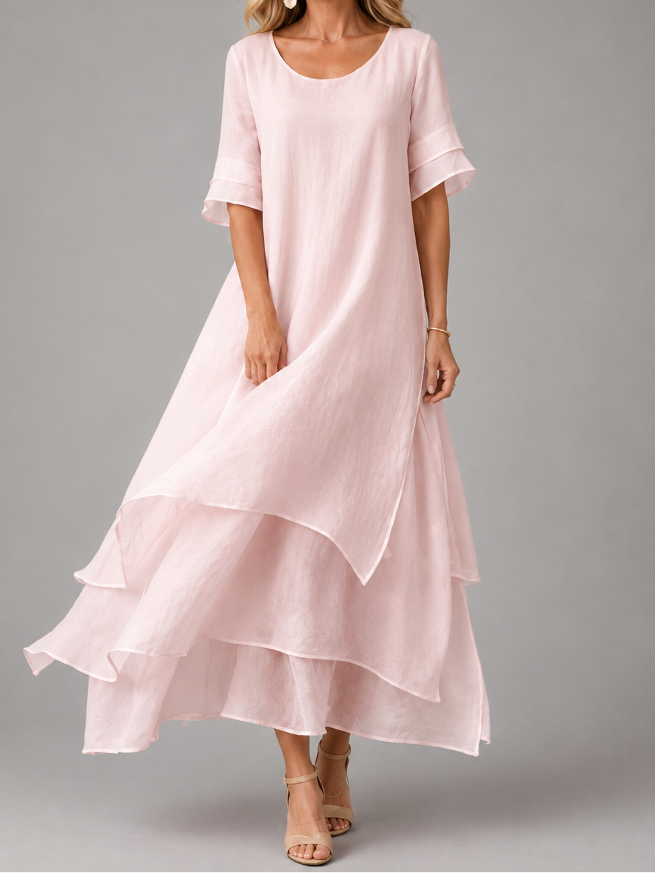 Buttercup | Vestido Maxi de Caída Elegante