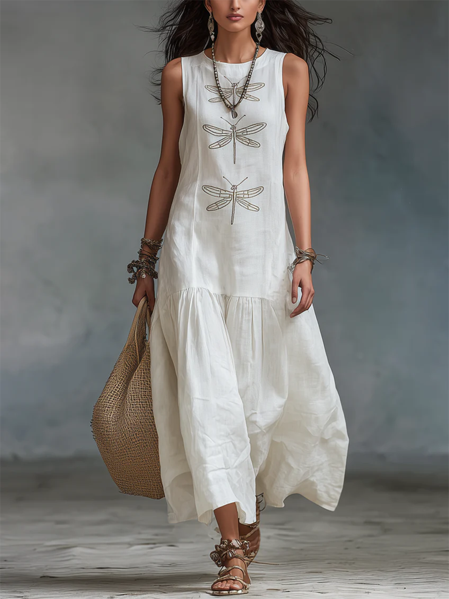 Willow | Vestido Maxi sin Mangas